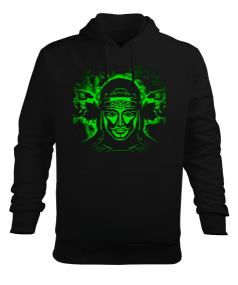 Kıpçaklar ve Göktürkler Erkek Kapüşonlu Hoodie Sweatshirt - Tisho