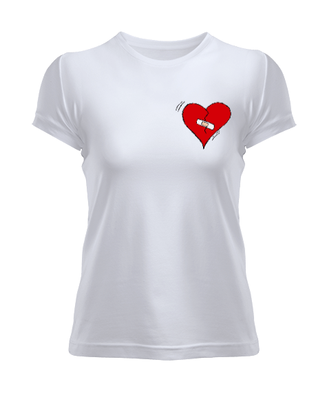Tisho - Kırık Kalp Kadın Tişört