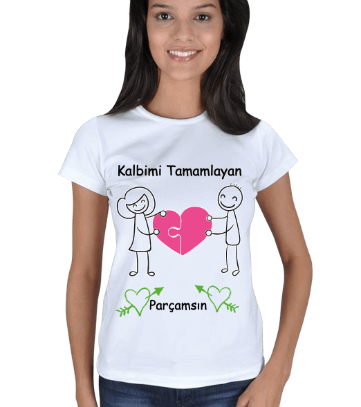 Tisho - Kısa kollu bayan t-shirt Kadın Tişört