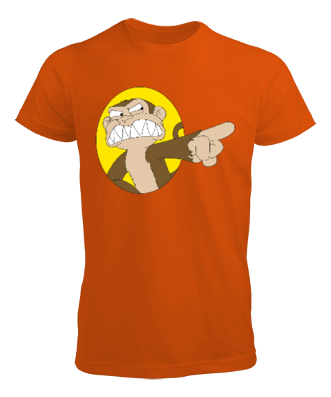 Tisho - kızgın maymun Erkek Tişört