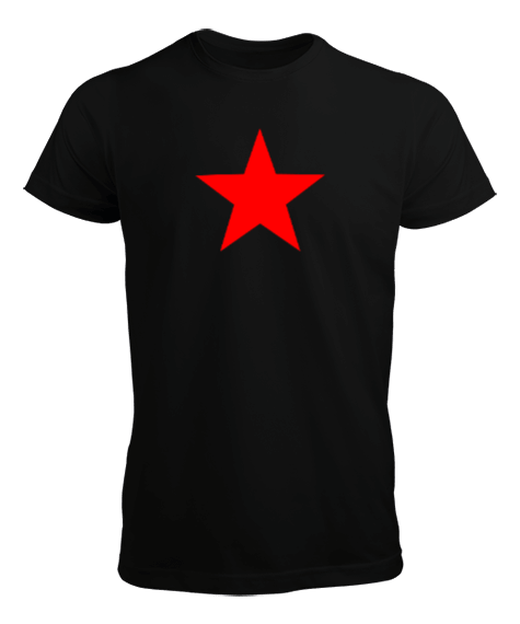 Tisho - Kızıl Yıldız - OneArtTasarım Erkek Tişört