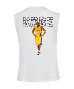 KOBE BRYANT Kesik Kol Unisex Tişört - Thumbnail