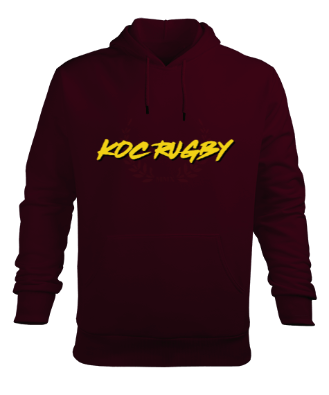 Tisho - Koç Rugby Sweat1 Erkek Kapüşonlu Hoodie Sweatshirt