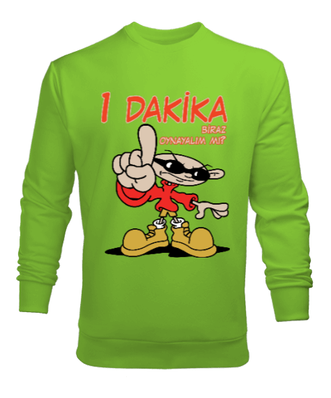 Tisho - Kod adı afacanlar baskılı erkek Erkek Sweatshirt