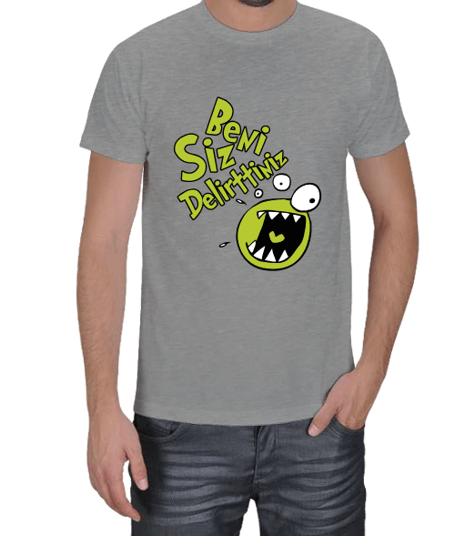 Tisho - Komik Desen T-Shirt Erkek Tişört