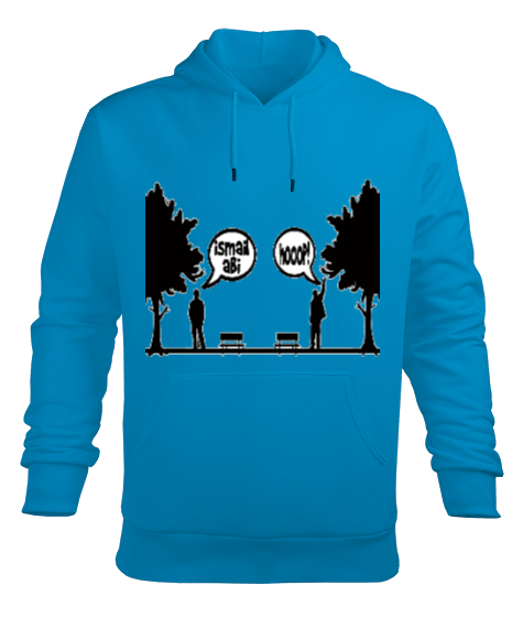 Tisho - komikss Erkek Kapüşonlu Hoodie Sweatshirt