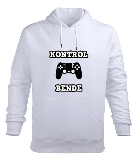 Tisho - Kontrol Bende Erkek Kapüşonlu Hoodie Sweatshirt