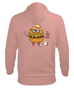 Konuşan hamburger Erkek Kapüşonlu Hoodie Sweatshirt - Thumbnail