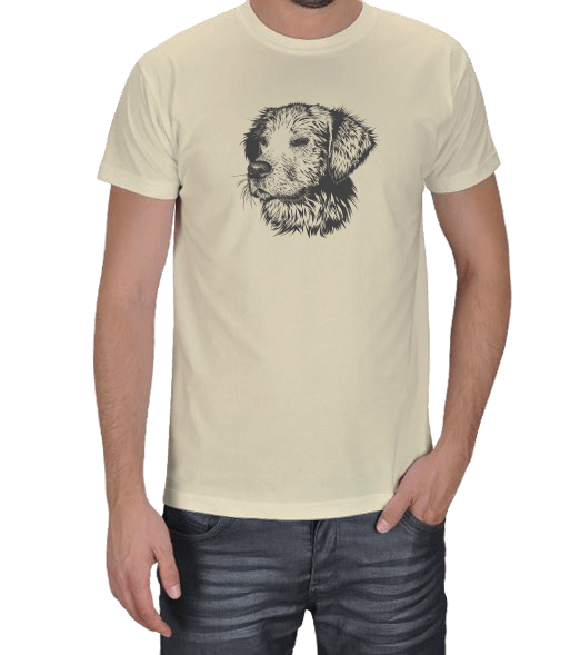 Tisho - Köpek baskılı Erkek Tişört
