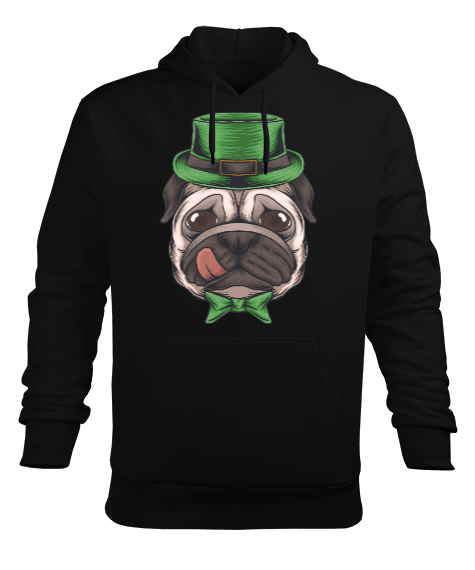 Tisho - köpek Erkek Kapüşonlu Hoodie Sweatshirt