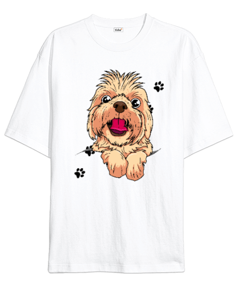 Tisho - Köpek Oversize Unisex Tişört