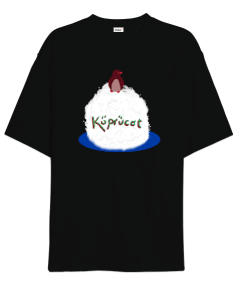 Köprücat Penguen Oversize Oversize Unisex Tişört - Tisho