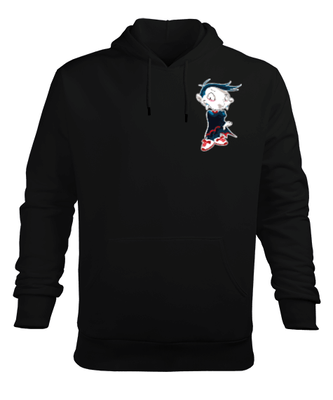 Tisho - Korku Erkek Kapüşonlu Hoodie Sweatshirt