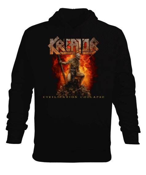 Tisho - Kreator Erkek Kapüşonlu Hoodie Sweatshirt