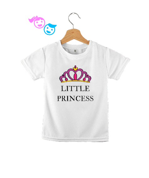 Tisho - Küçük Prenses Beyaz Çocuk Unisex