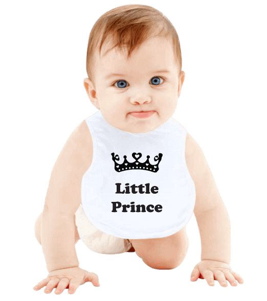 Tisho - küçük prensim Bebek Mama Önlüğü