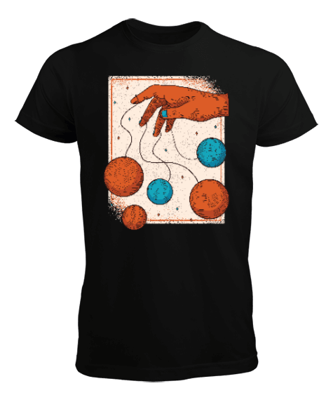 Tisho - Kukla Gezegenler, Özel Çizim Tasarım Erkek Tişört