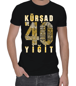 Tisho - Kür Şad ve 40 Yiğit Erkek Regular Kesim Tişört