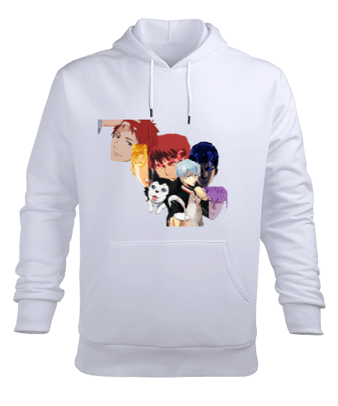 Tisho - Kuroko No Basket Sweatshirt Erkek Kapüşonlu Hoodie Sweatshirt