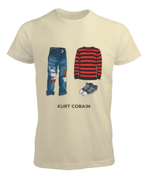 Tisho - KURT COBAIN Erkek Tişört