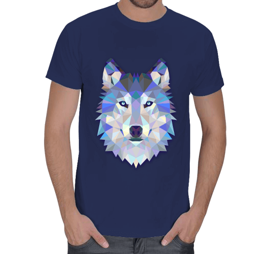 Tisho - Kurt Köpeği Tasarımlı Erkek Tişört