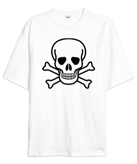 Tisho - Kuru Kafa ve Kırık Kemik - OneArtTasarım Oversize Unisex Tişört