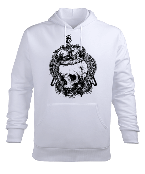 Tisho - Kurufa Görselli Erkek Kapüşonlu Hoodie Sweatshirt