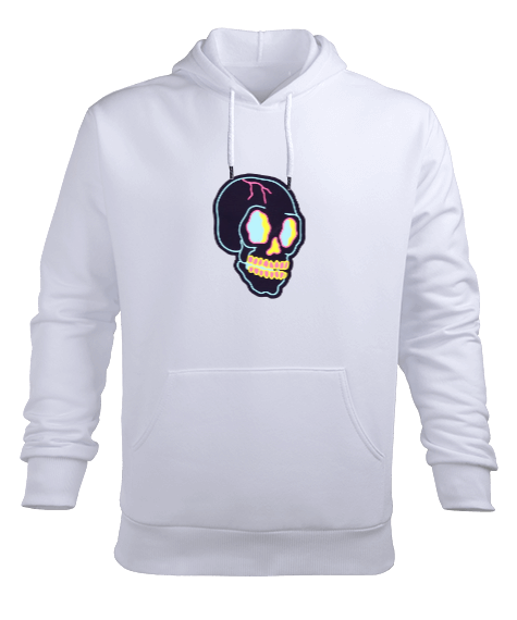 Tisho - Kurukafa Erkek Kapüşonlu Hoodie Sweatshirt