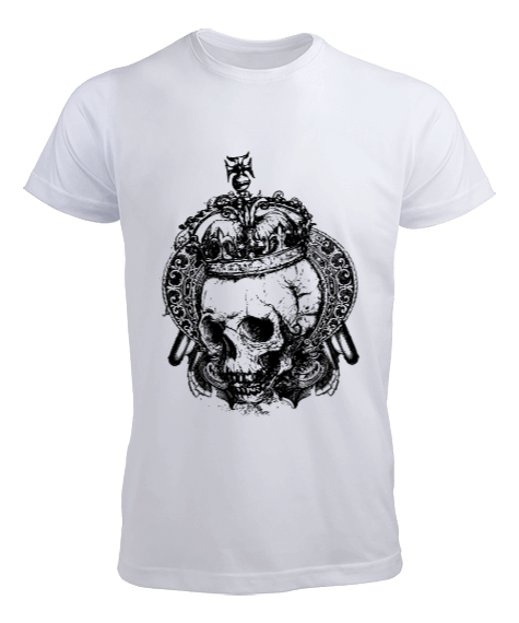 Tisho - kurukafa-skull erkek t-shirt Erkek Tişört