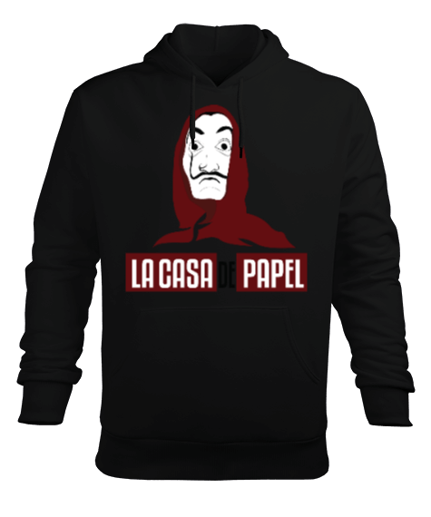 Tisho - La Casa De Papel 2 Erkek Kapüşonlu Hoodie Sweatshirt