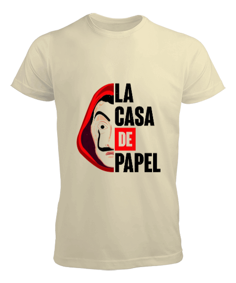 LA CASA DE PAPEL baskılı tişört Erkek Tişört
