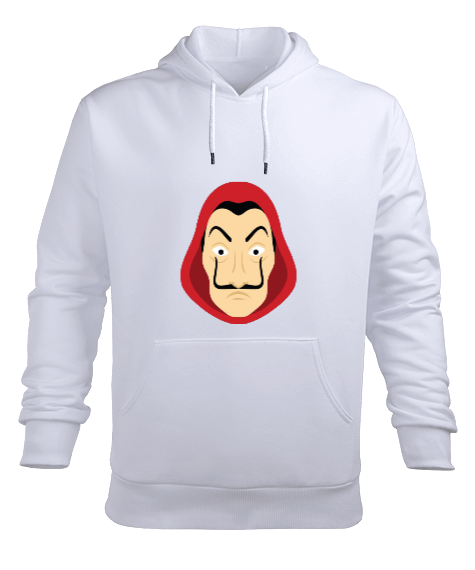 Tisho - la casa de papel dali Erkek Kapüşonlu Hoodie Sweatshirt