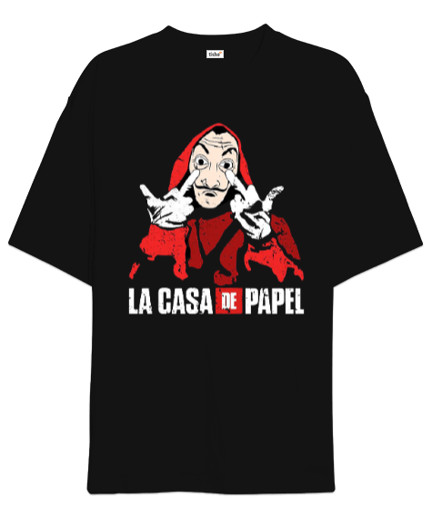 Tisho - La Casa De Papel Oversize Unisex Tişört