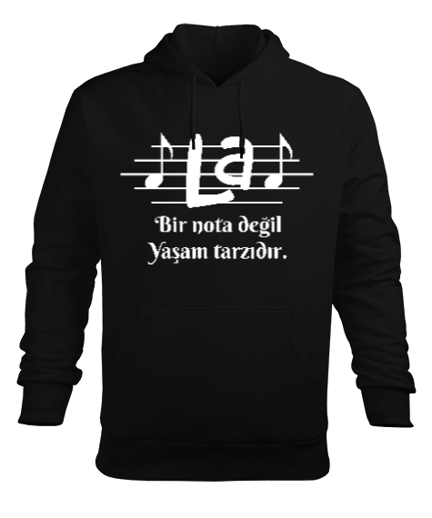 Tisho - La Erkek Kapüşonlu Hoodie Sweatshirt