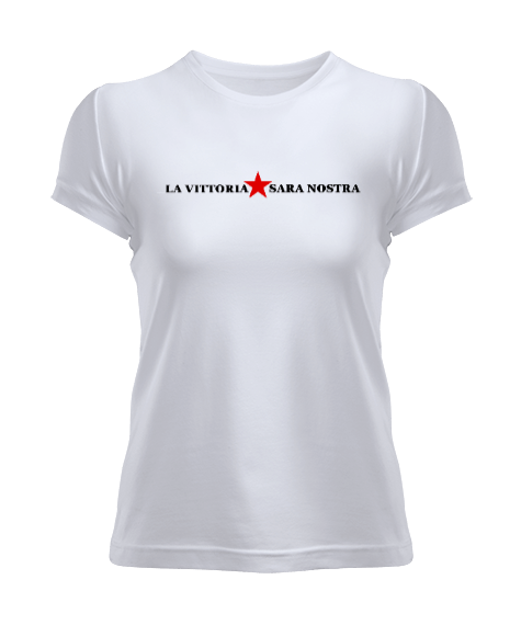 Tisho - La Vittoria Sara Nostra T-shirt Kadın Tişört