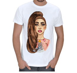 lady gaga t-shirt BOY Erkek Tişört - Thumbnail