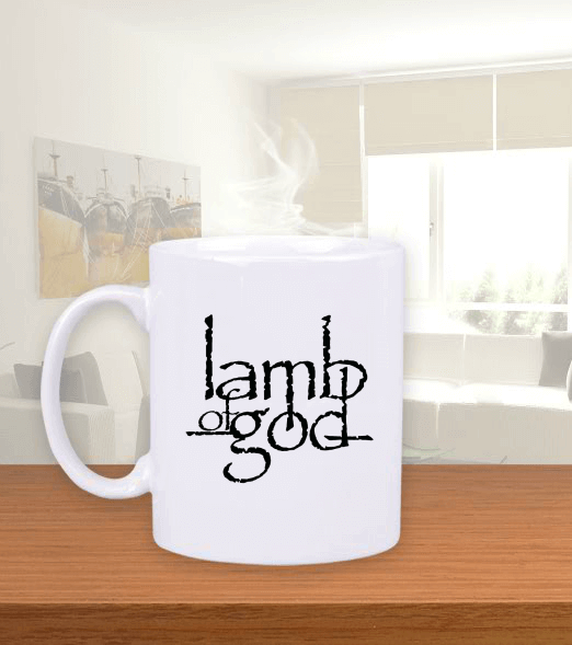 LAMB OF GOD Beyaz Kupa Bardak