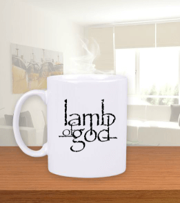 Tisho - LAMB OF GOD Beyaz Kupa Bardak