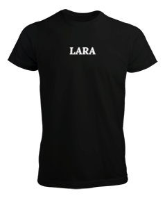 Tisho - Lara Siyah Erkek Tshirt Erkek Tişört