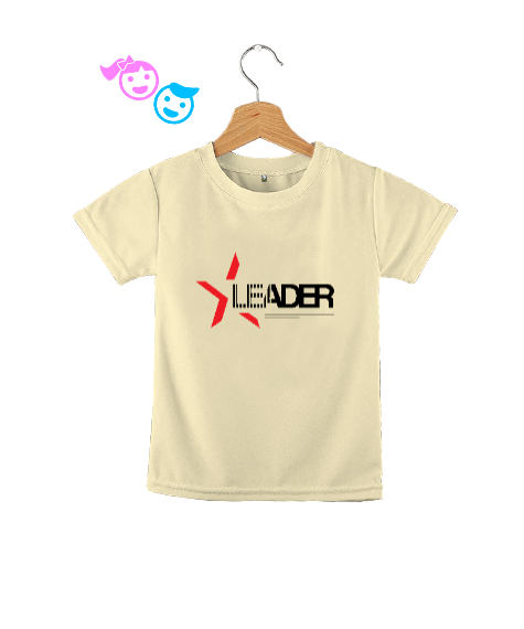 Tisho - Leader - Lider - Önder Krem Çocuk Unisex