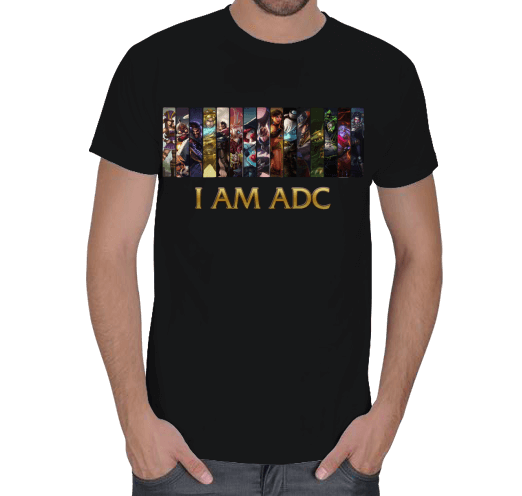 Tisho - League of Legends Adc T-shirt Erkek Tişört