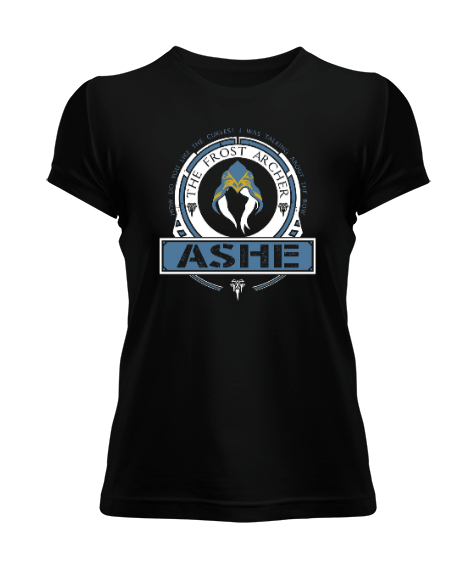 Tisho - League of Legends - Ashe Kadın Tişört