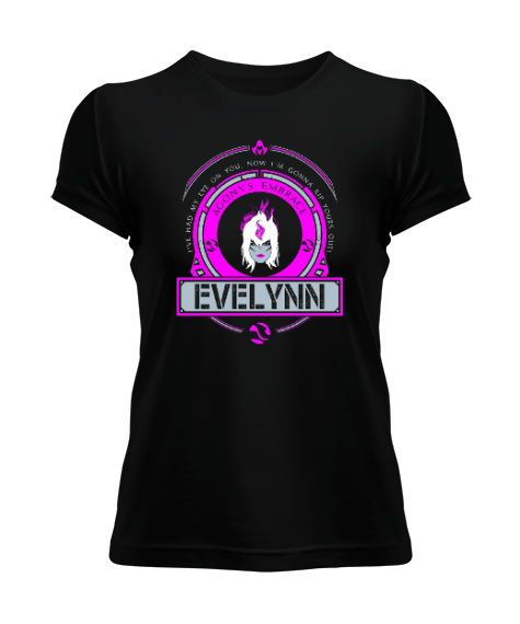 League of Legends - Evelynn Kadın Tişört