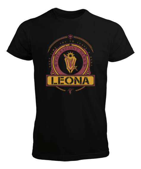 Tisho - League of Legends - Leona Erkek Tişört