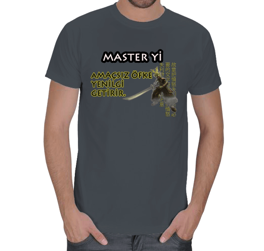 Tisho - League of Legends Master Yi Erkek Tişört
