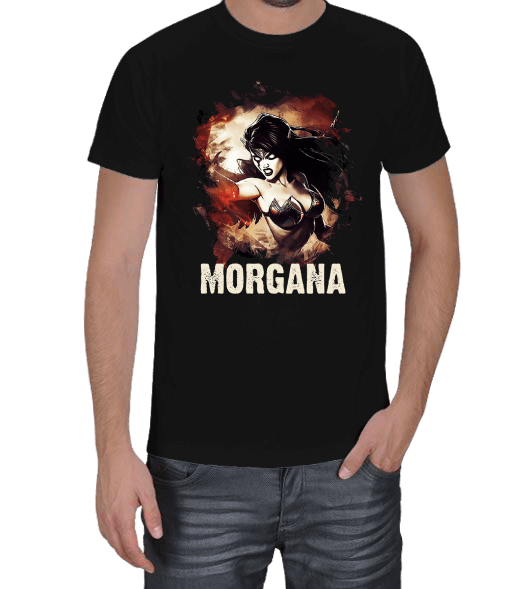 Tisho - League of Legends - Morgana Erkek Tişört