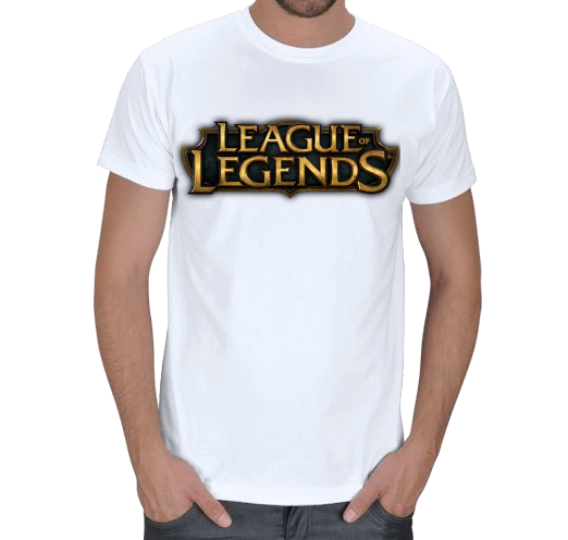 Tisho - League of Legends Ön Baskılı T-Shirt Erkek Tişört
