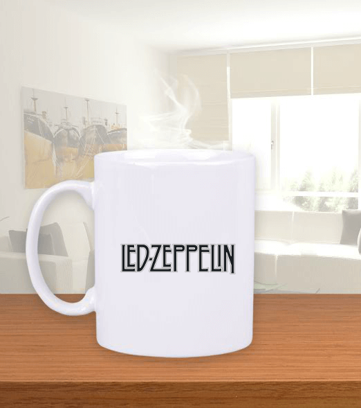 Tisho - Led Zeppelin Beyaz Kupa Bardak