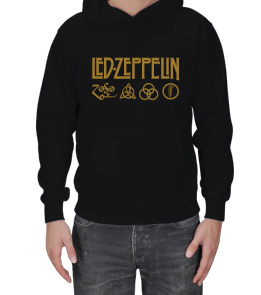 Led Zeppelin Erkek Kapşonlu