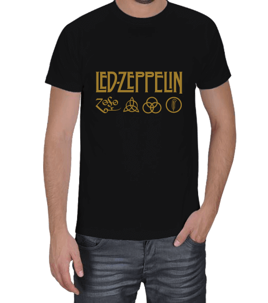 Tisho - Led Zeppelin Erkek Tişört